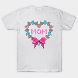 Love knitting mom T-Shirt